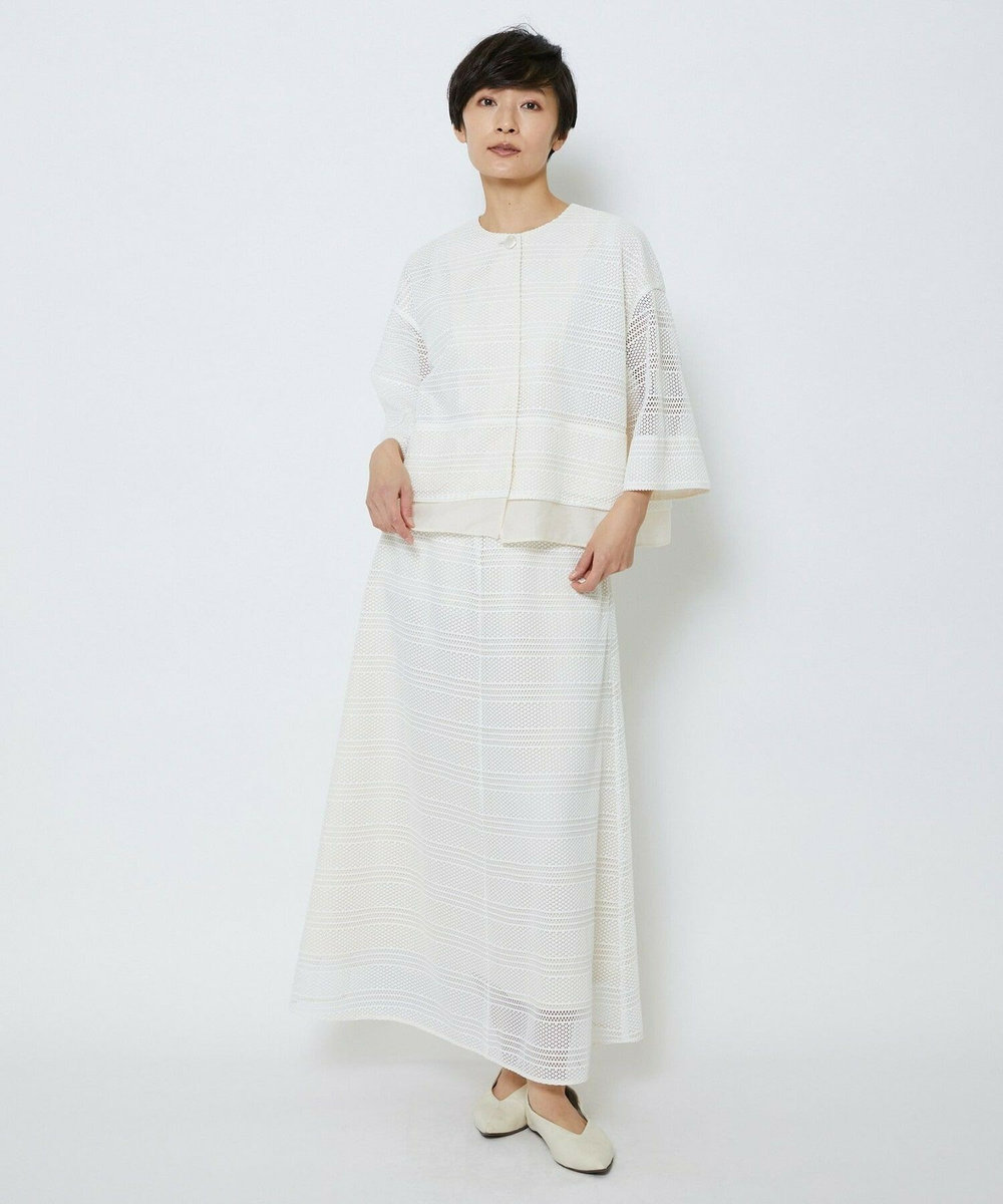 MOGA Collection MOGA Collection　ラッセルレーススカート ホワイト