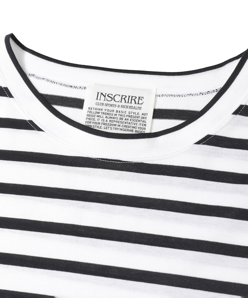 1er Arrondissement ＜INSCRIRE（アンスクリア）＞別注コットンボーダーロングスリーブTシャツ その他