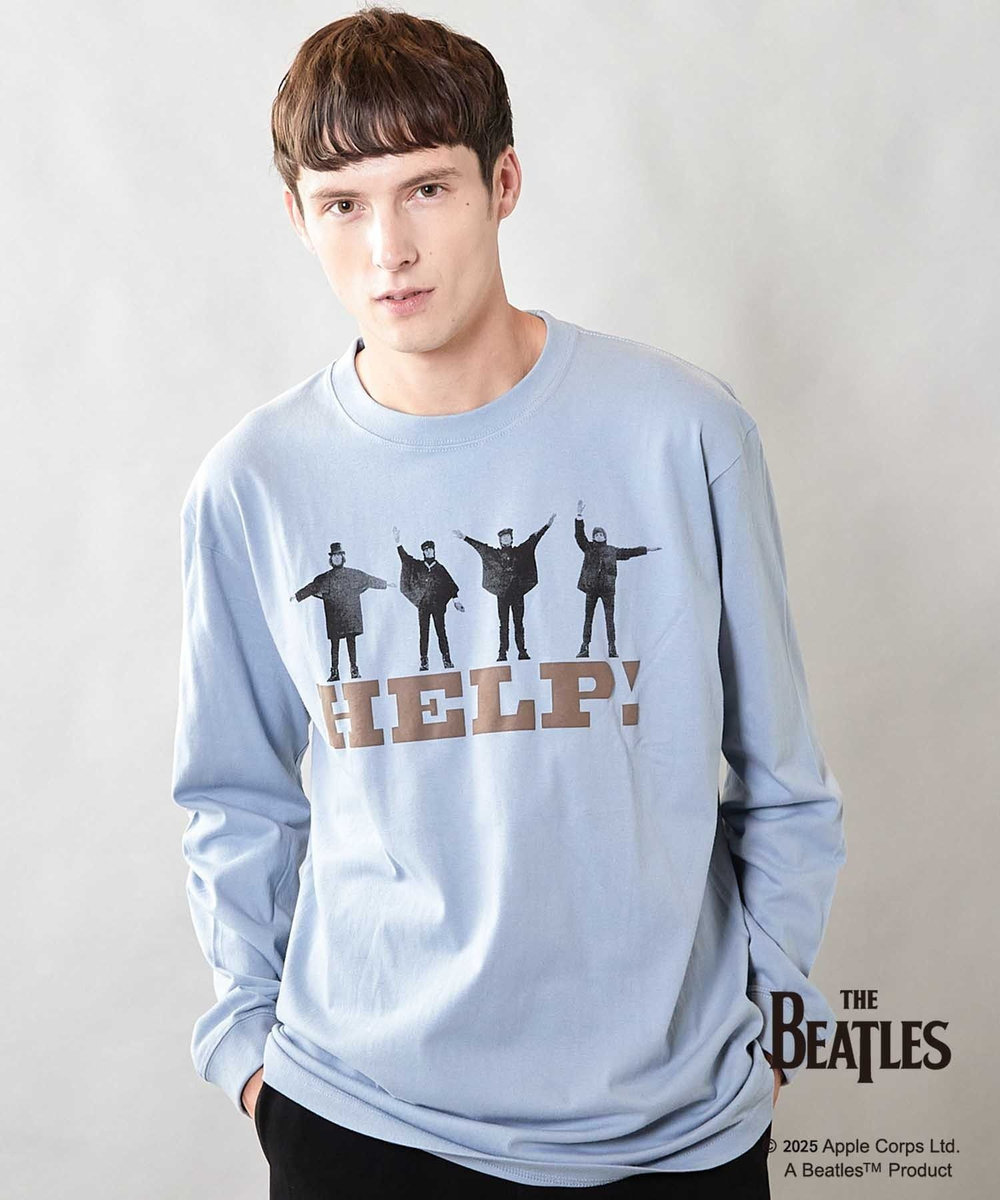 UNION STATION 【THE BEATLES / ザ ビートルズ】コラボロンTee 3 ブルー