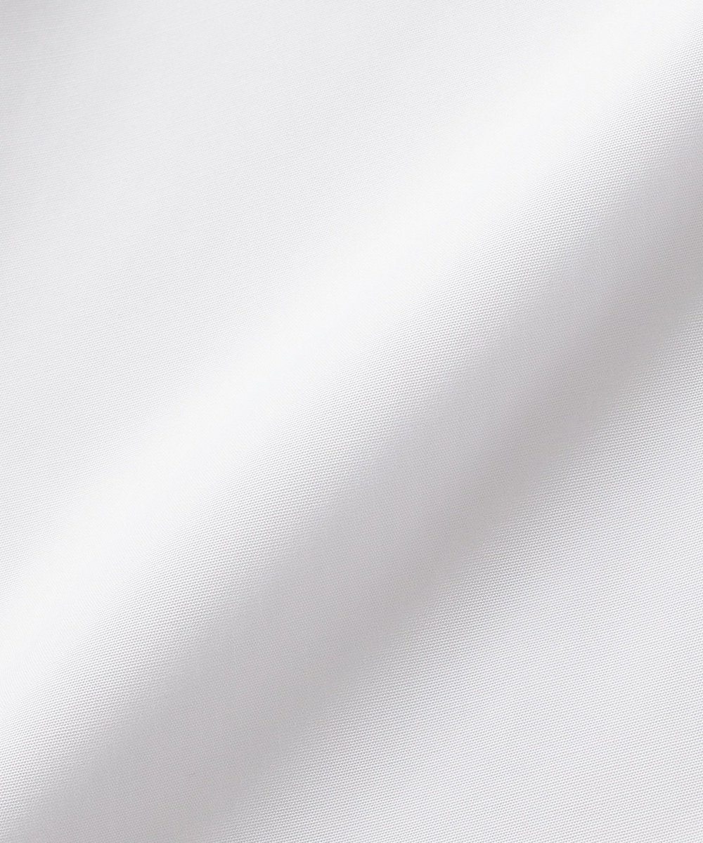 L'EQUIPE COUTURIER ハイカウントコットンシャツ ホワイト