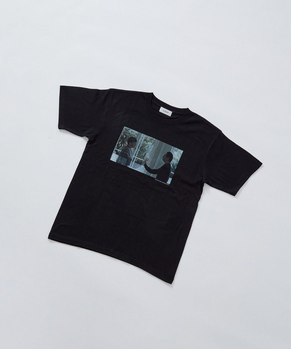 LOISIR 【映画『徒花-ADABANA-』コラボ】フォトTシャツ ブラック