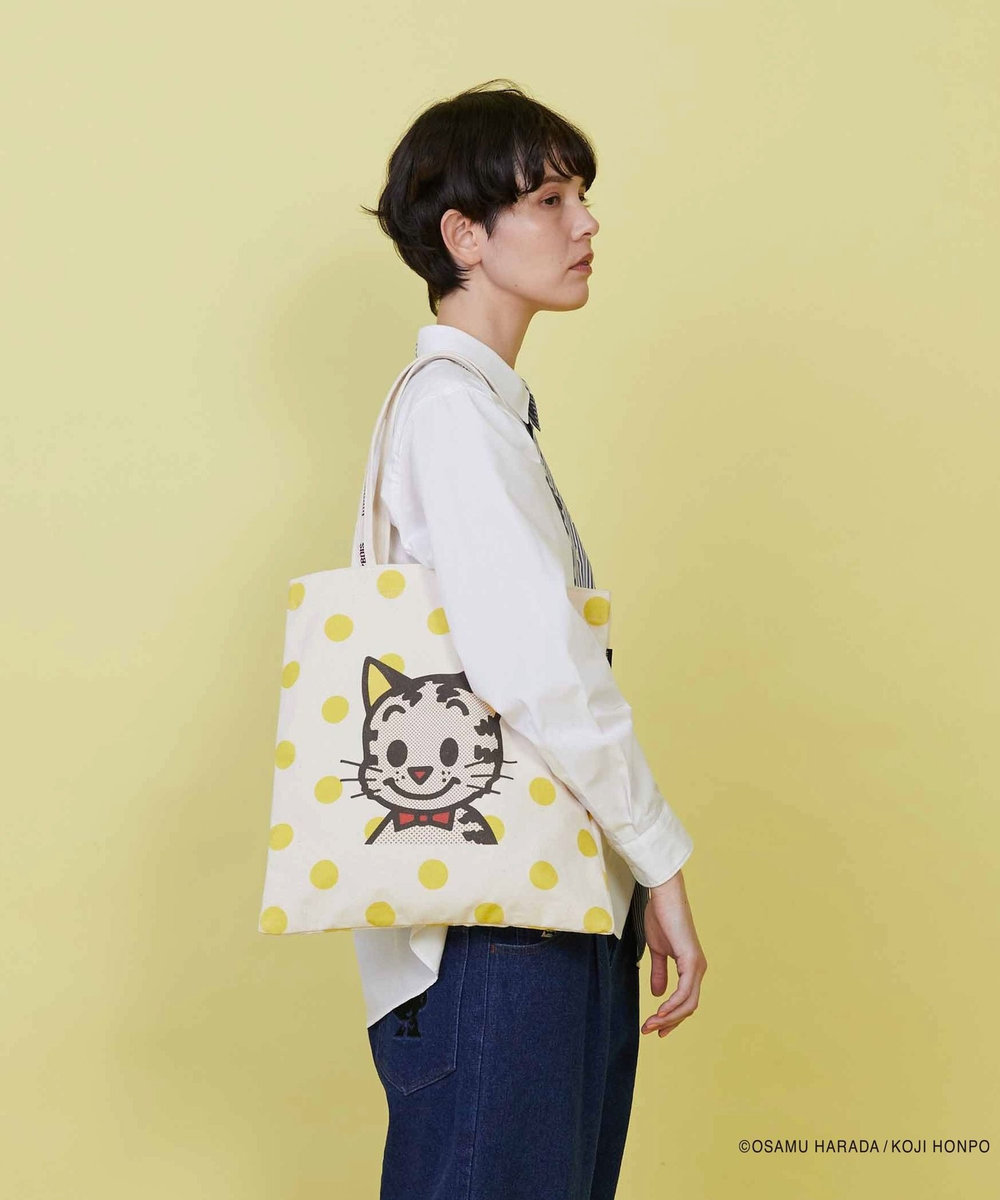 FRAPBOIS OSAMU GOODS ロゴトート イエロー
