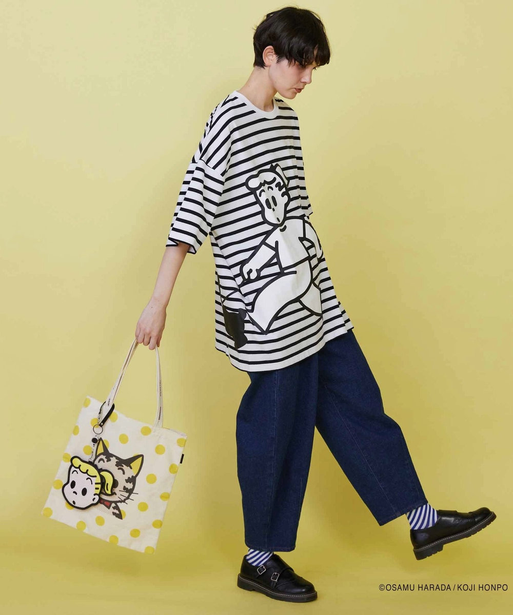 FRAPBOIS OSAMU GOODS ロゴトート イエロー