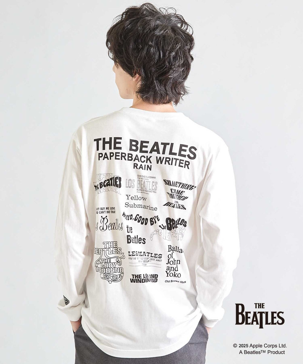 UNION STATION 【THE BEATLES / ザ ビートルズ】コラボロンTee ホワイト
