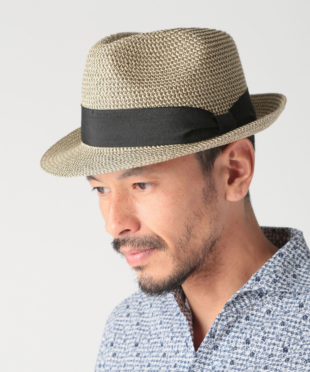 MEN'S BIGI PAPER FOLDING HAT ベージュ系その他