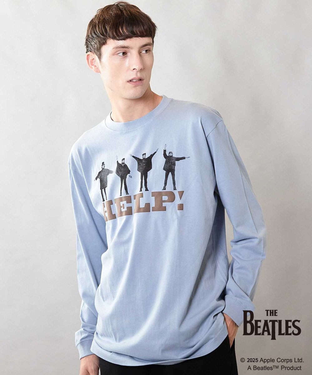 UNION STATION 【THE BEATLES / ザ ビートルズ】コラボロンTee 3 ブルー