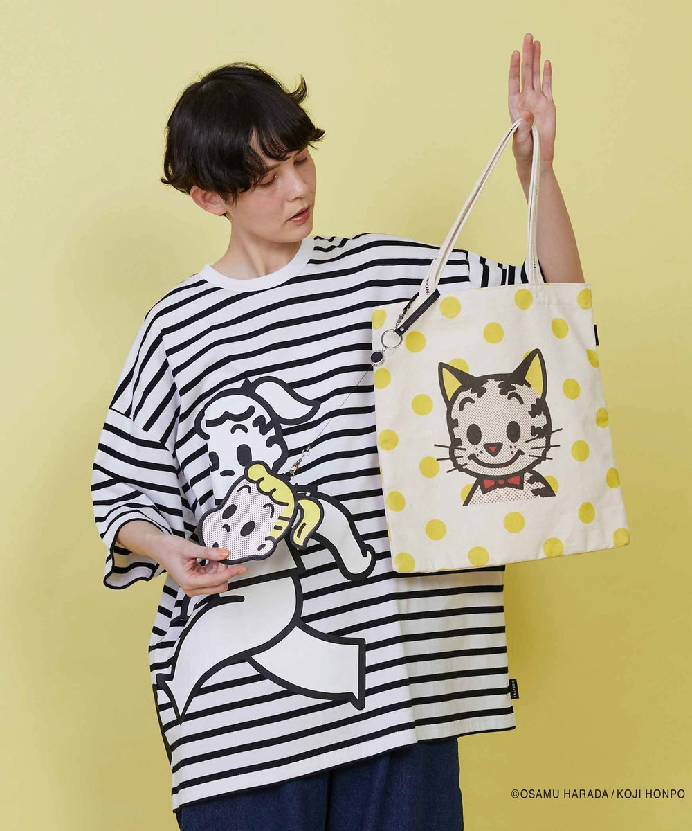 FRAPBOIS OSAMU GOODS ロゴトート イエロー