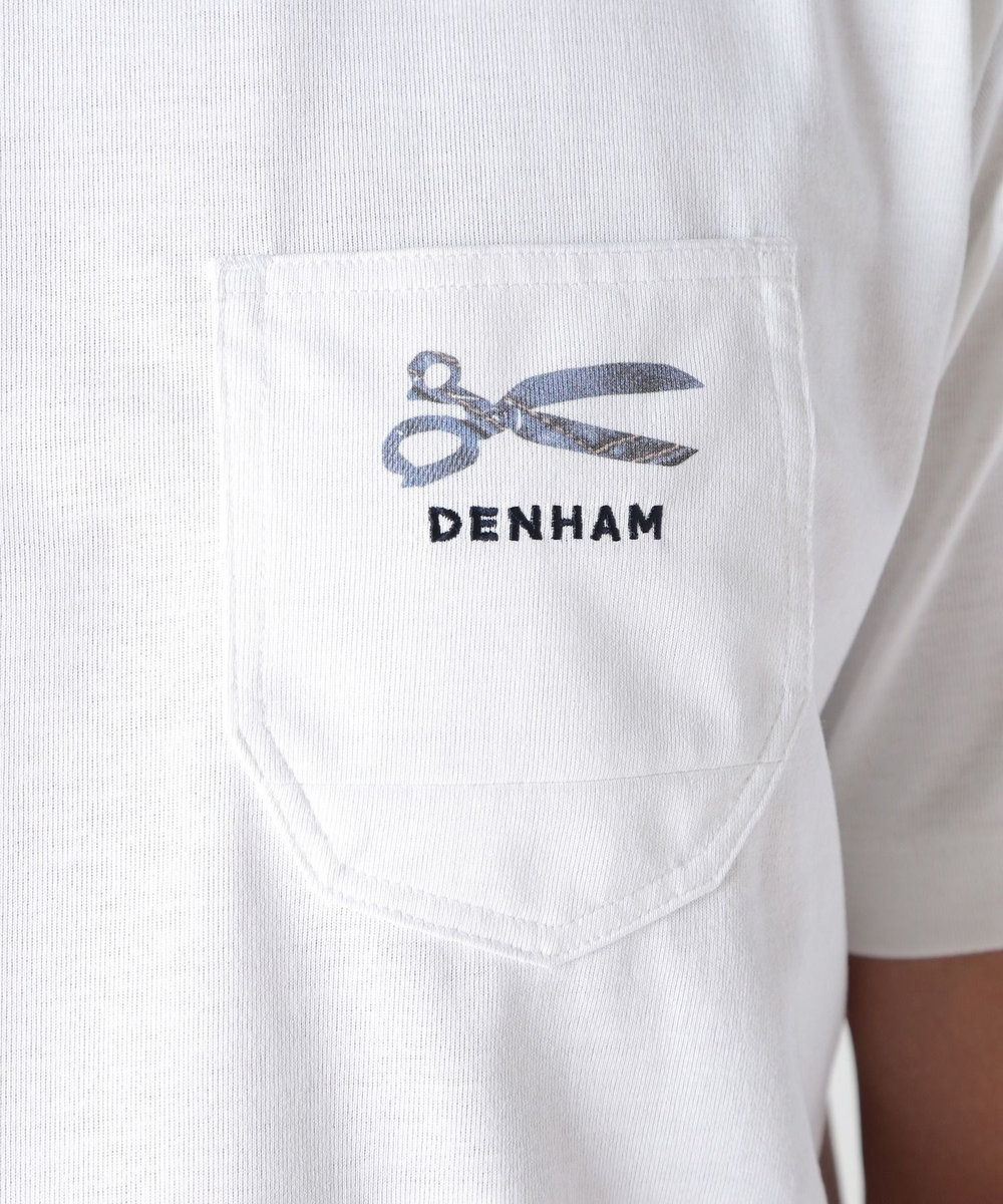 MEN'S BIGI 【DENHAM×MEN'S BIGI】TRYCOOL天竺ポケットT ホワイト