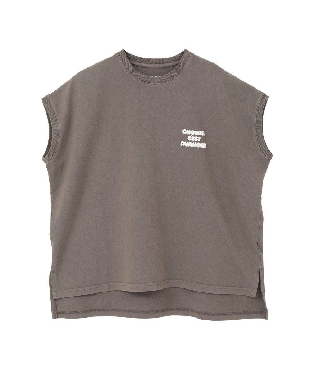 1er Arrondissement ＜upper hights / アッパーハイツ＞別注ビッグノースリーブTシャツ モカ