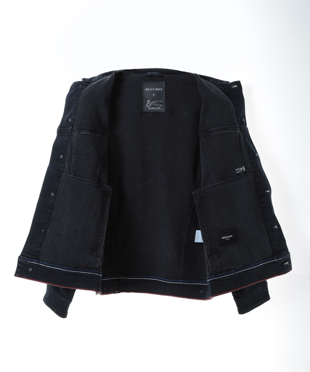MEN'S BIGI 【DENHAM/デンハム】FREE MOVE デニムジャケット ネイビー