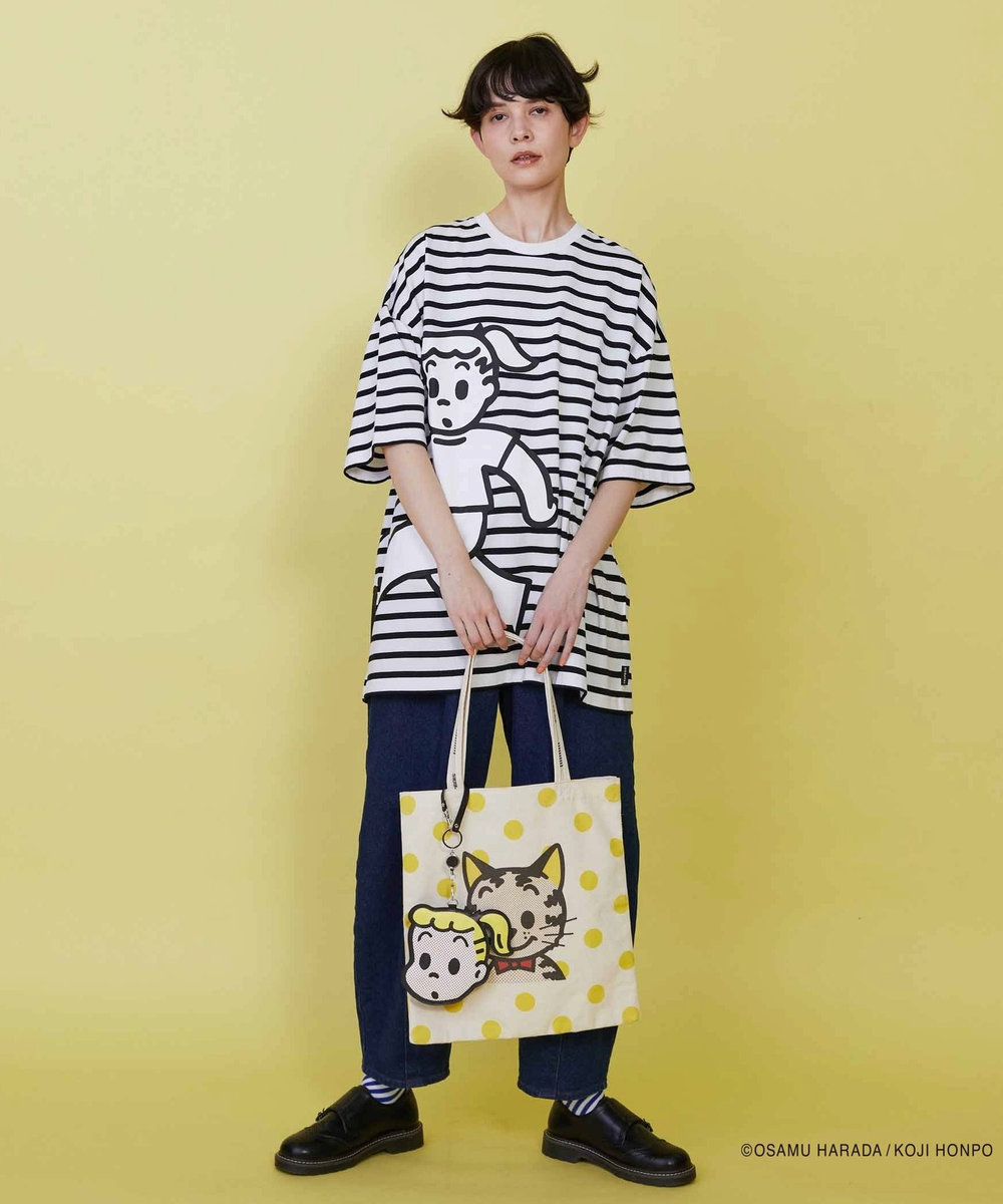 FRAPBOIS OSAMU GOODS ロゴトート イエロー