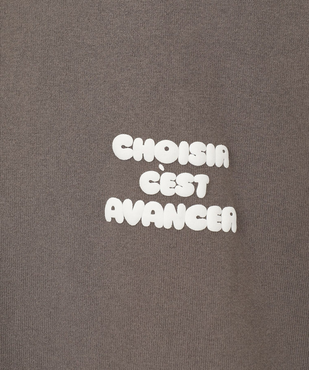 1er Arrondissement ＜upper hights / アッパーハイツ＞別注ビッグノースリーブTシャツ モカ