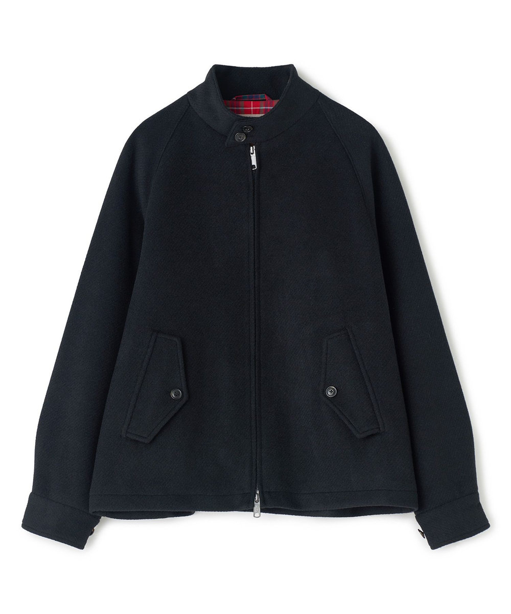MEN'S BIGI 《別注》BARACUTA ツイルビーバージャージG4ブルゾン ブラック