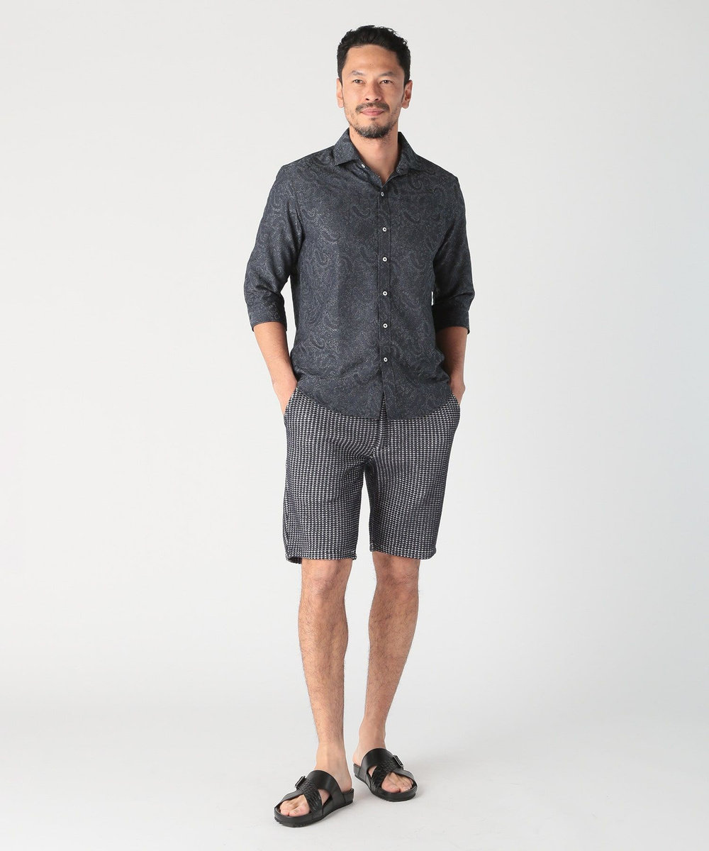 MEN'S BIGI オニワッフルイージーパンツ ネイビー