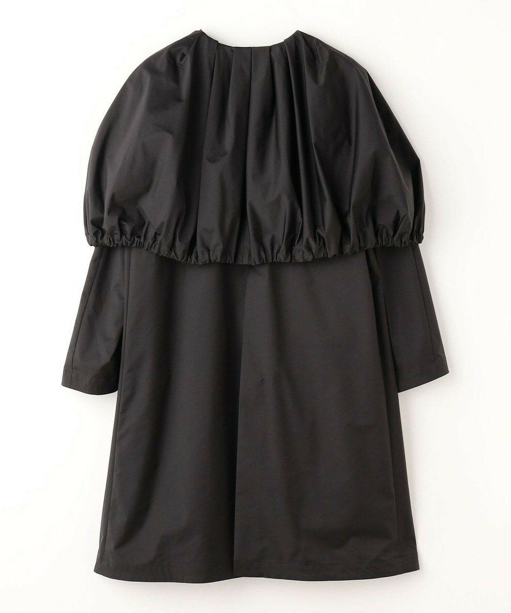 MOGA Collection MOGA Collection ポリエステルロングサテンコート ブラック
