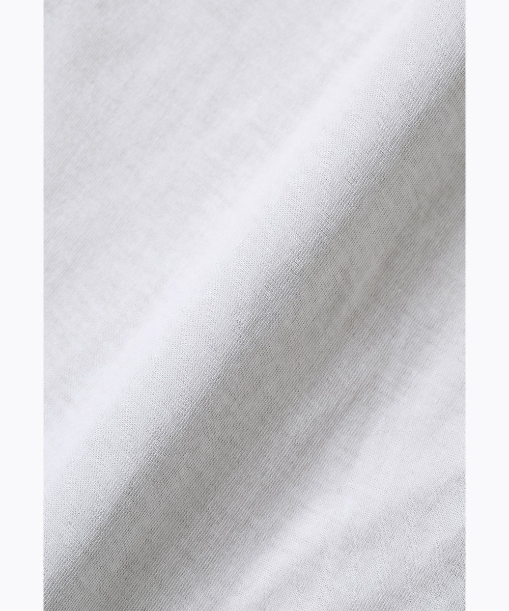 DÉPAREILLÉ SHEER STRETCH REVERSIBLE CREWNECK / シアーストレッチリバーシブルクルーネック グレイッシュベージュ