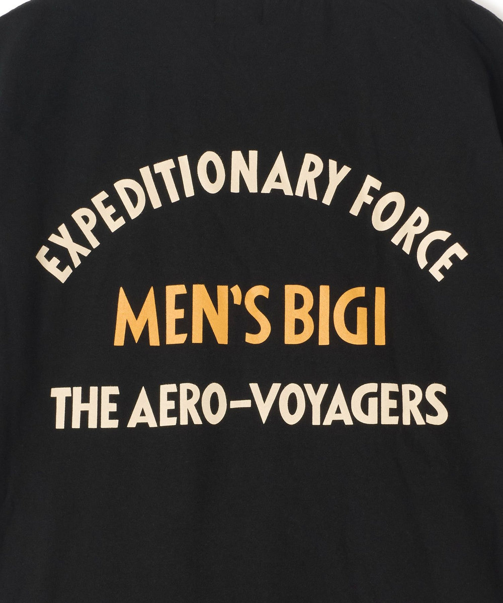 MEN'S BIGI 50th ANNIVERSARY TEE アーカイブスタジャンプリント ブラック