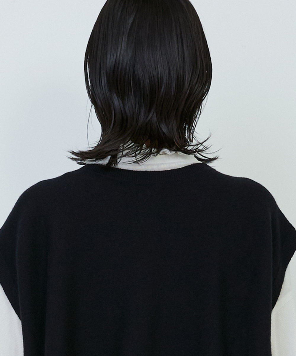 ADIEU TRISTESSE WEANERSガーターメラインベスト ブラック