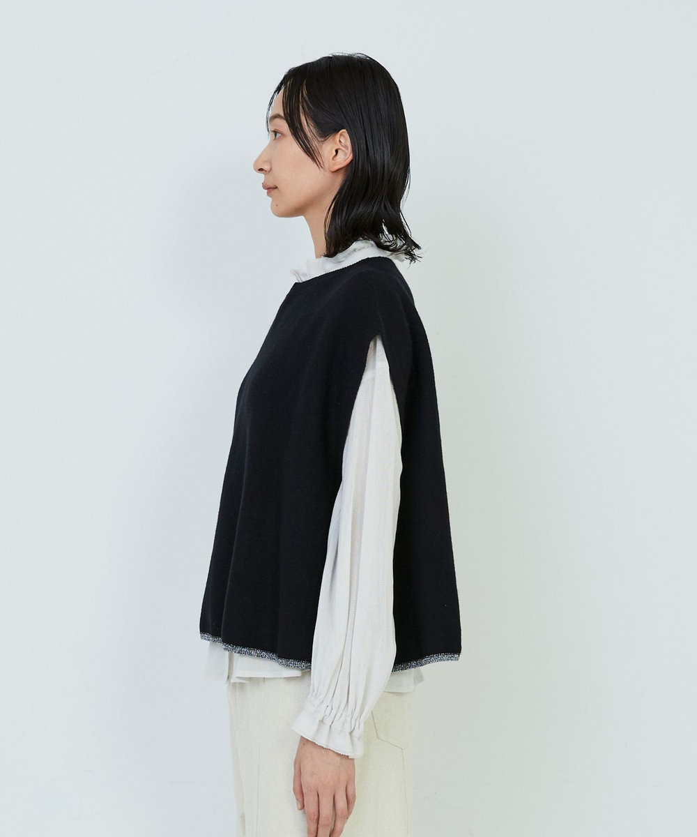 ADIEU TRISTESSE WEANERSガーターメラインベスト ブラック
