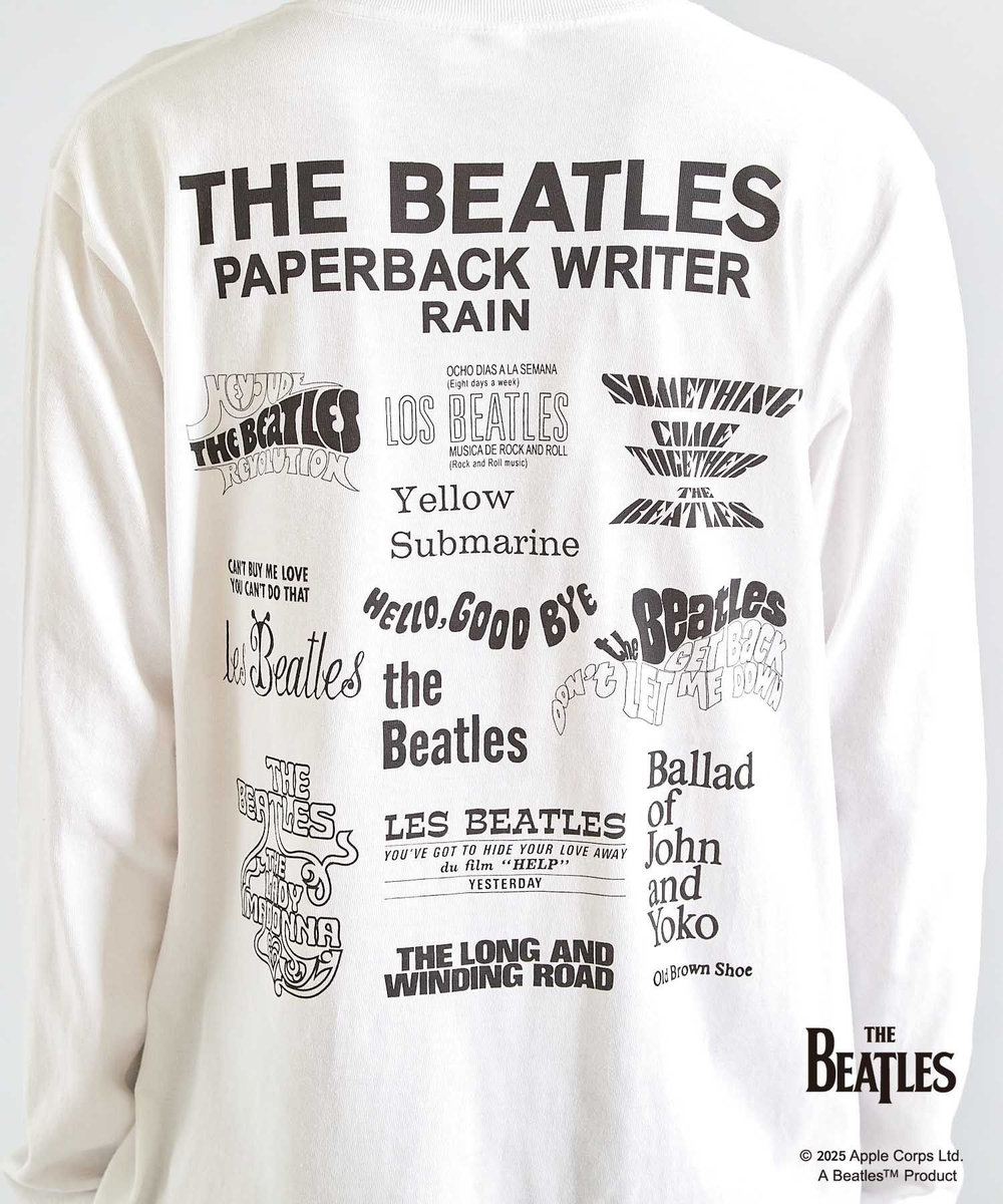 UNION STATION 【THE BEATLES / ザ ビートルズ】コラボロンTee ホワイト