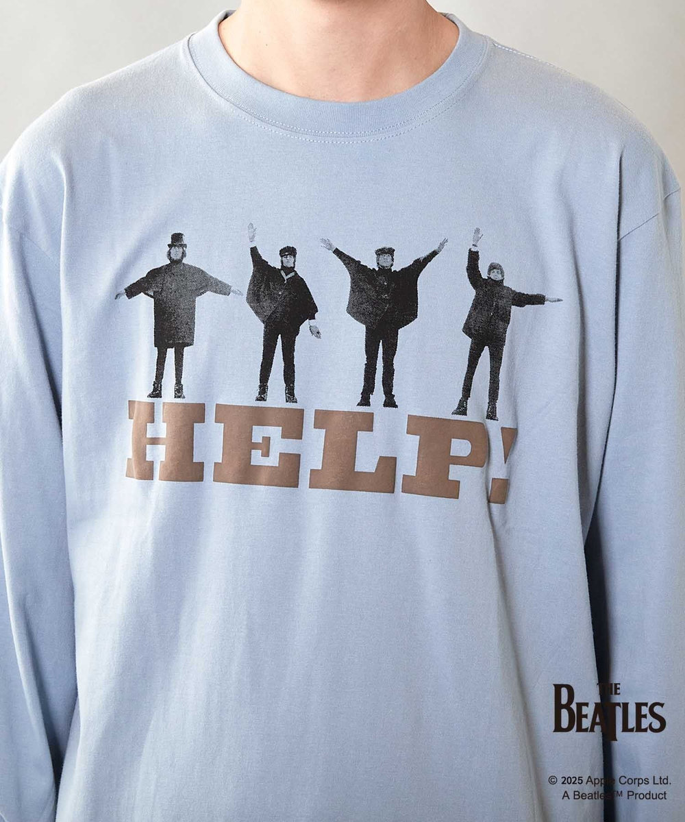 UNION STATION 【THE BEATLES / ザ ビートルズ】コラボロンTee 3 ブルー
