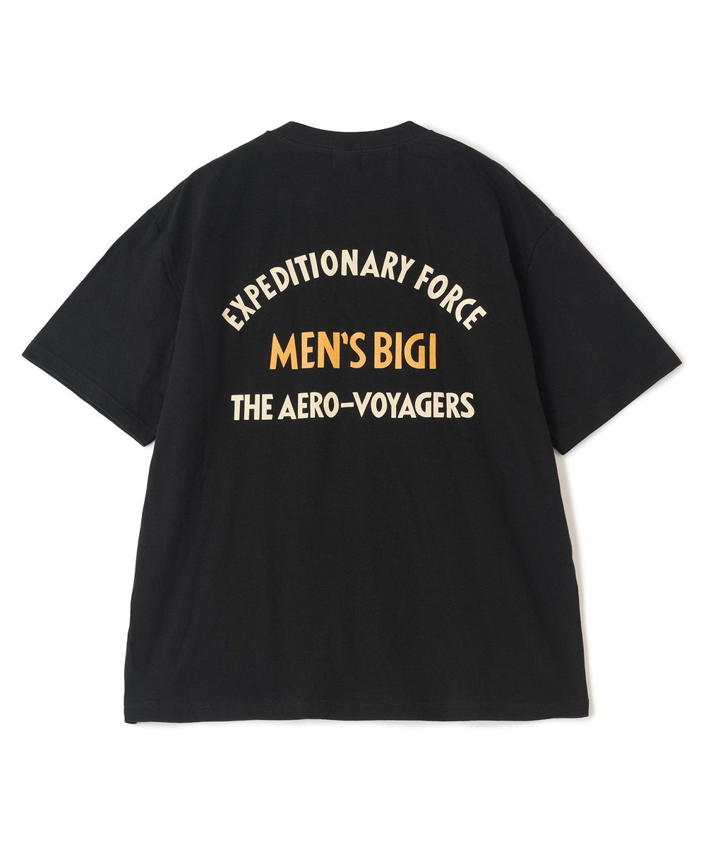 MEN'S BIGI 50th ANNIVERSARY TEE アーカイブスタジャンプリント ブラック