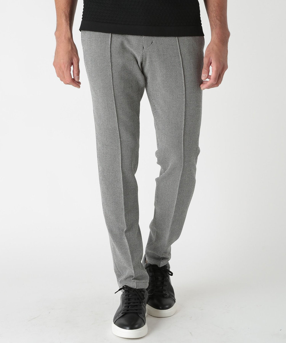MEN'S BIGI 360度ストレッチTRパンツ〈接触冷感〉 ブラック系その他