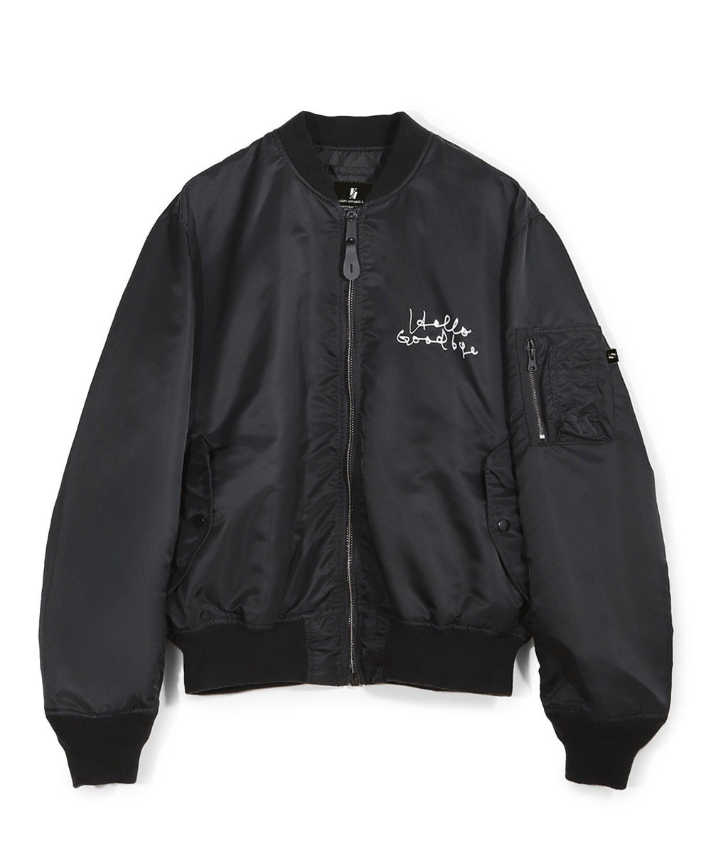 MEN'S BIGI 【TODAY edition x VALLEY APPAREL】グラフィックプリントL-2Bブルゾン ブラック