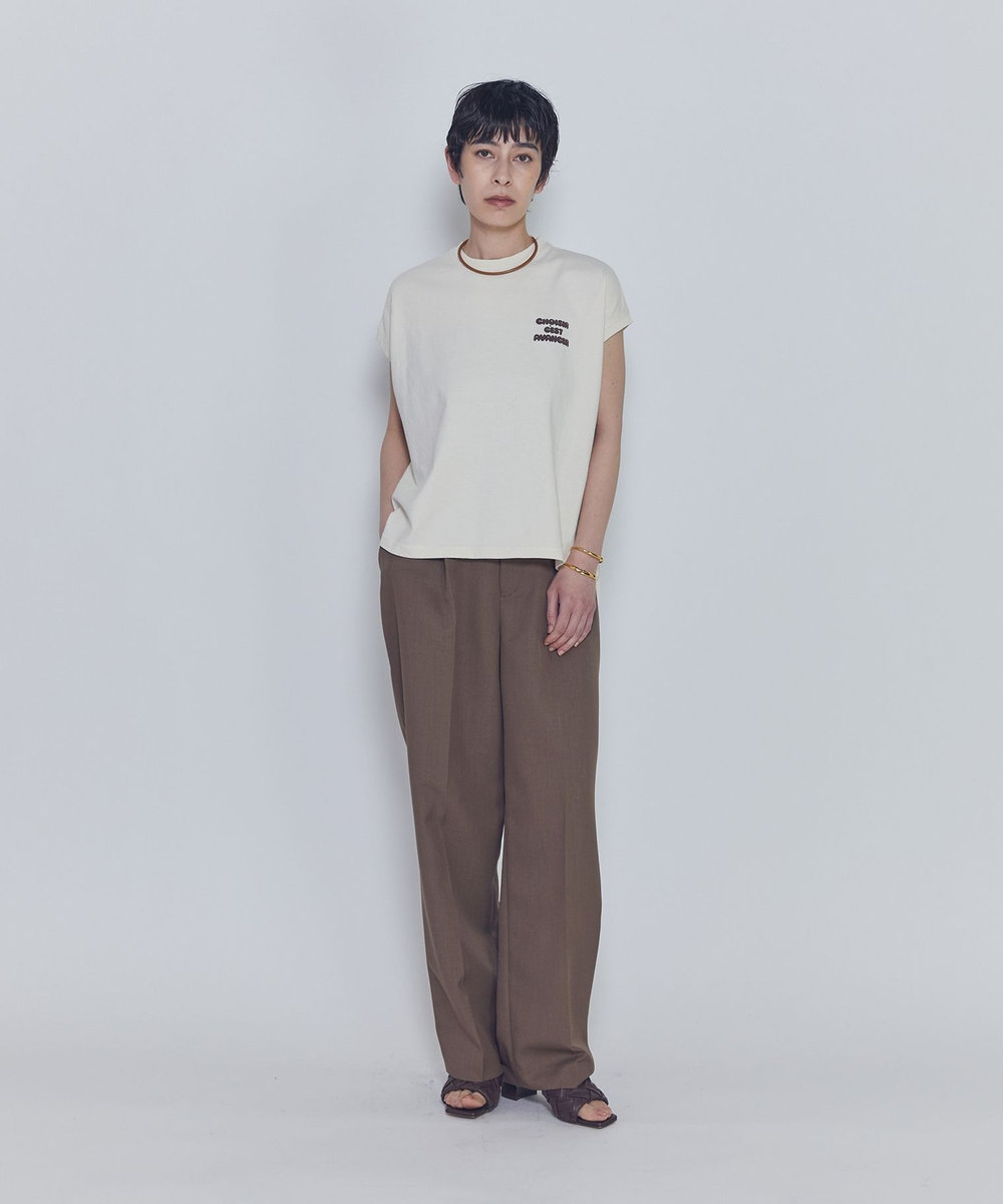 1er Arrondissement ＜Bijou R.I (ビジューアールアイ)＞レザーチョーカーネックレス キャメル