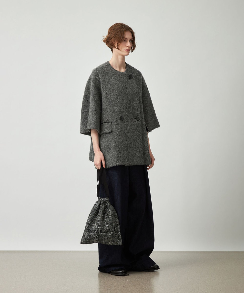DÉPAREILLÉ DENIM WIDE PANTS / デニムワイドパンツ ブルー