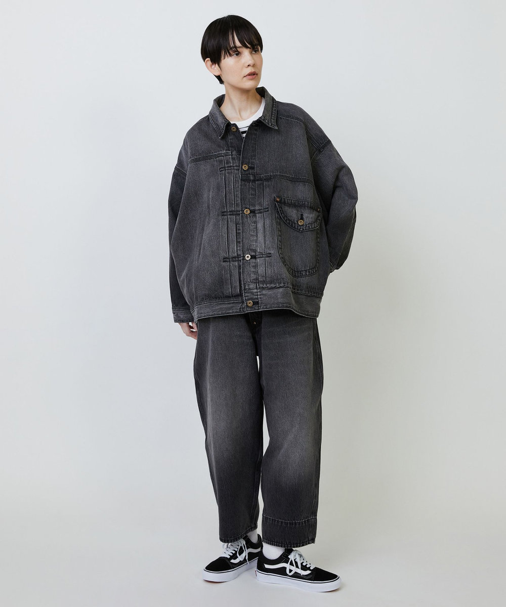 FRAPBOIS Lee×FRAPBOIS COW BOY PANTS ブラック
