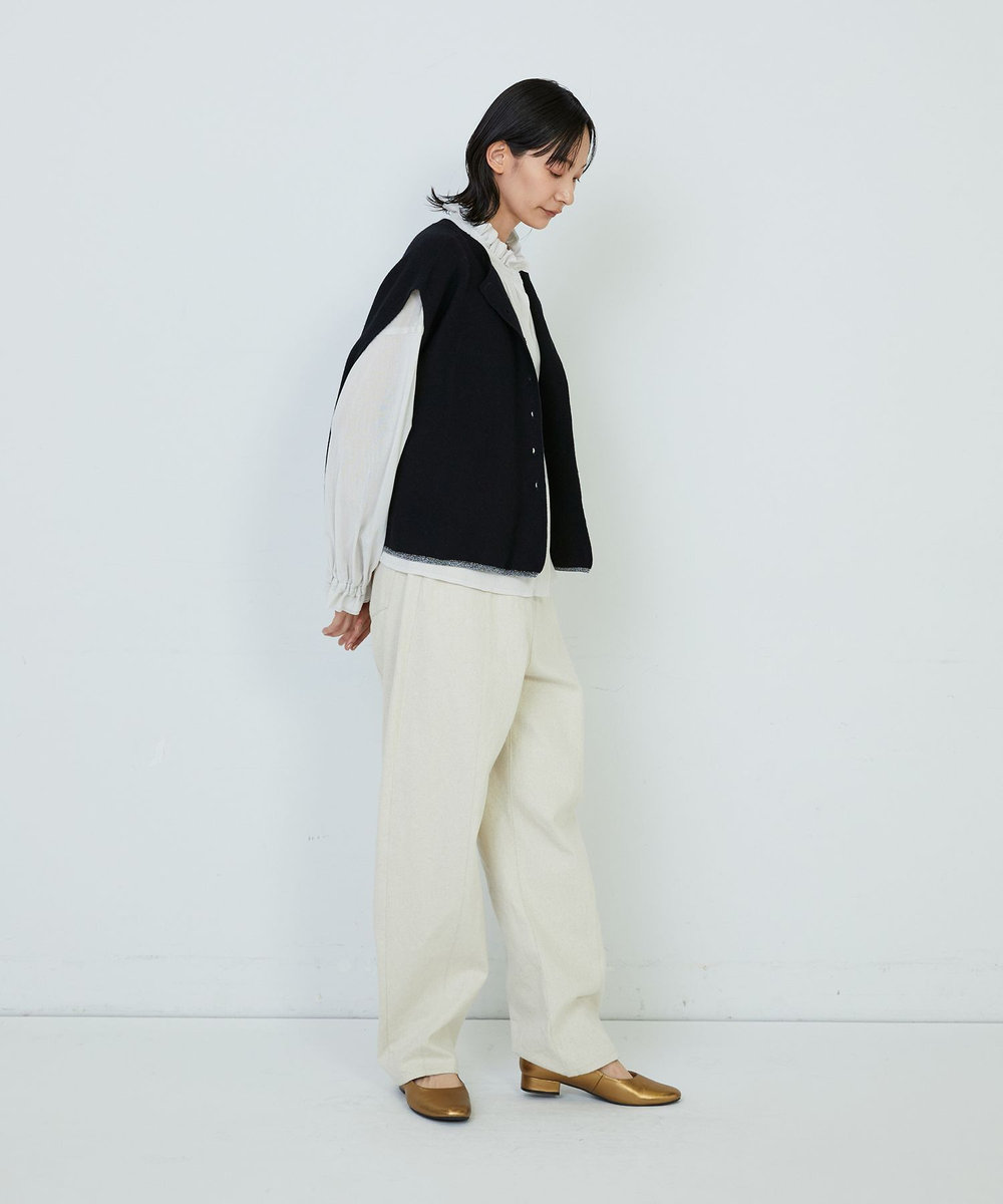 ADIEU TRISTESSE WEANERSガーターメラインベスト ブラック