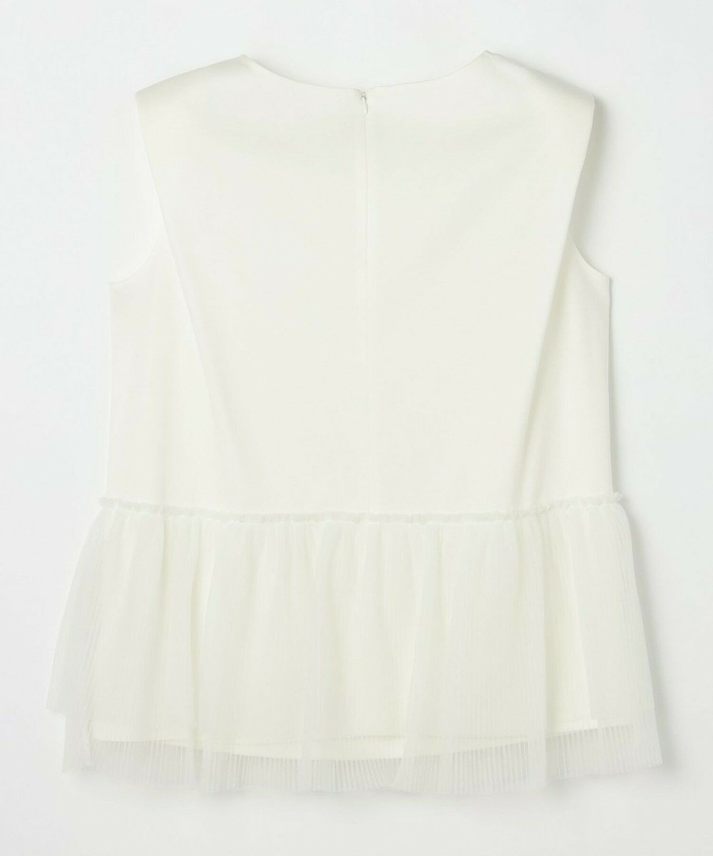 MOGA Collection MOGA Collection　コンパクトポンチフリルブラウス オフホワイト