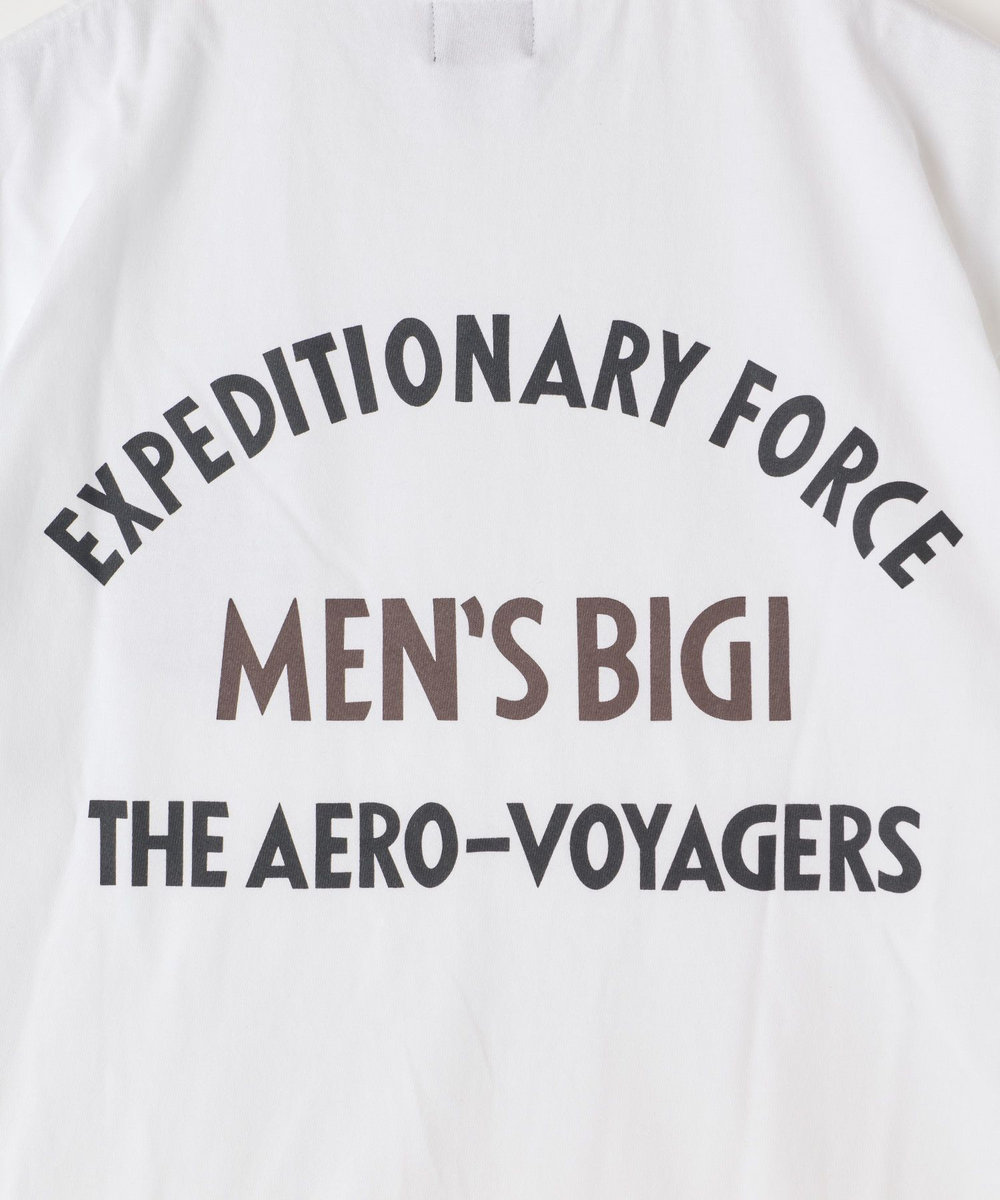 MEN'S BIGI 50th ANNIVERSARY TEE アーカイブスタジャンプリント ホワイト