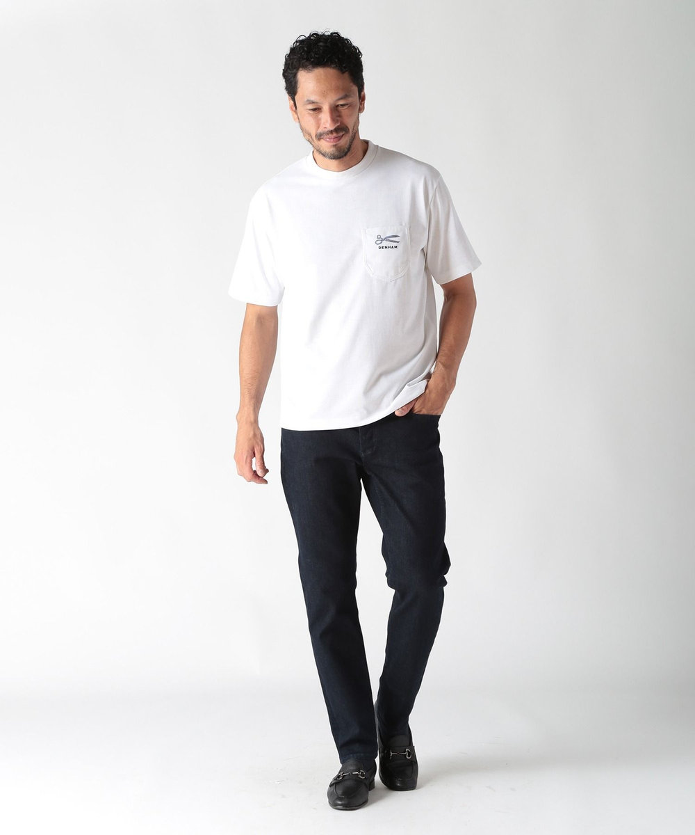 MEN'S BIGI 【DENHAM×MEN'S BIGI】TRYCOOL天竺ポケットT ホワイト