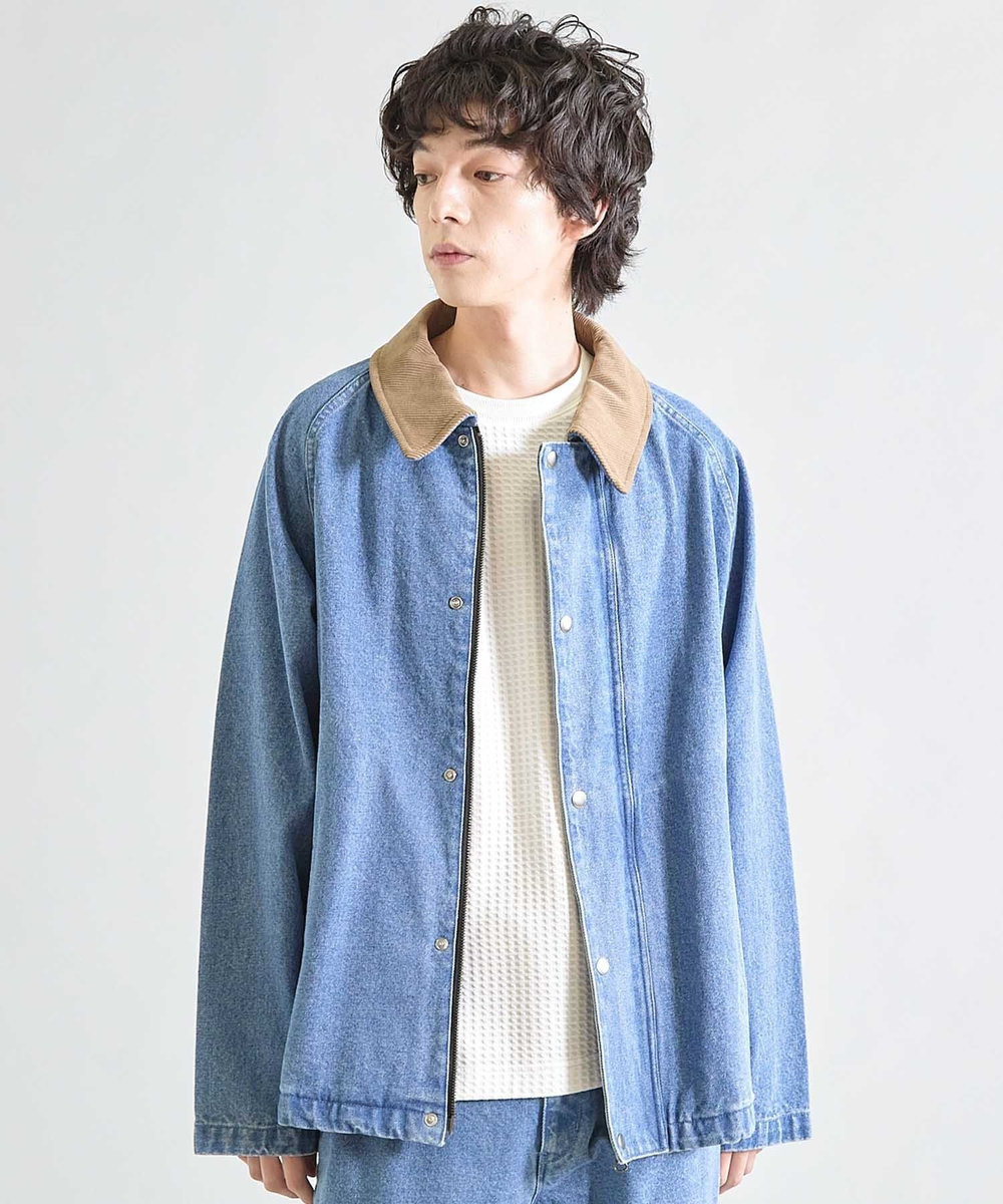 UNION STATION BOXY デニムジャケット ブルー