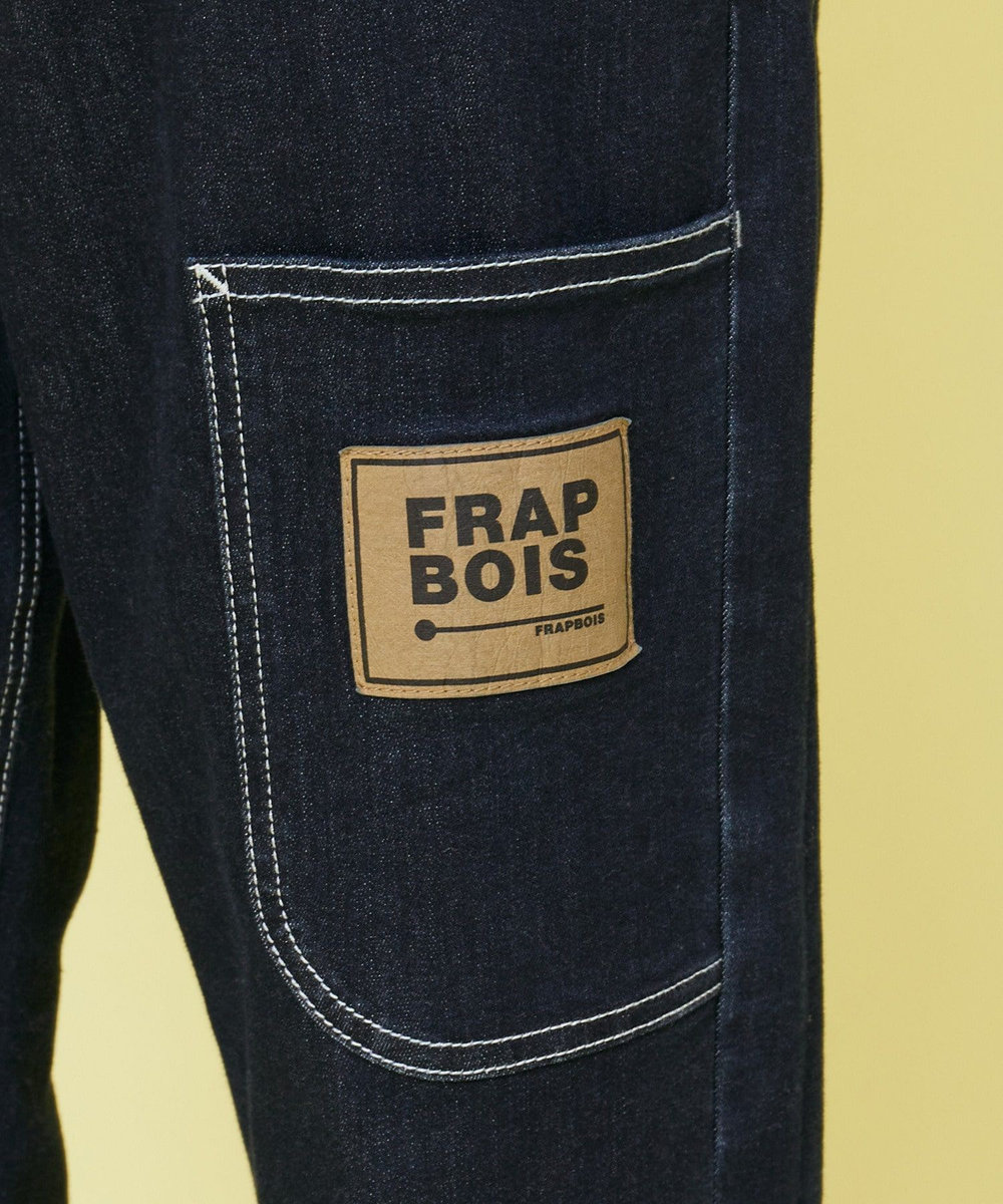 FRAPBOIS ムーブデニム パンツ ネイビー