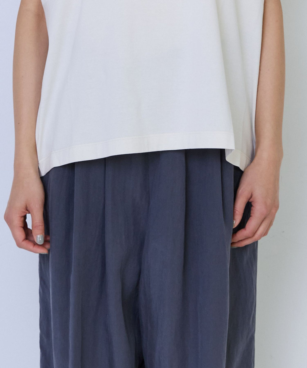 ADIEU TRISTESSE 【6月お気に入り登録ブランド内1位】杉本さなえさん コラボフレンチスリーブTシャツ アイボリー