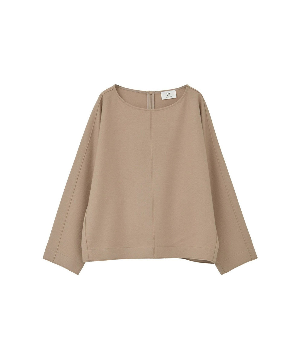 1er Arrondissement ウールスムースドルマントップス ベージュ