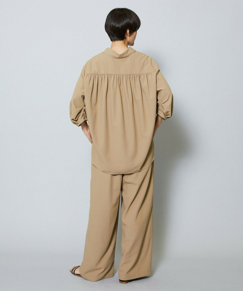 MOGA ブロードエアフローイージーストレートパンツ ベージュ