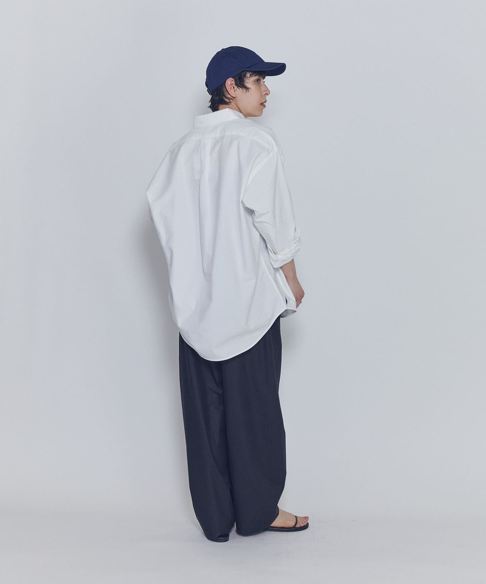 1er Arrondissement ＜POLO RALPH LAUREN（ポロ ラルフ ローレン）＞ビッグフィットボタンダウンシャツ ホワイト