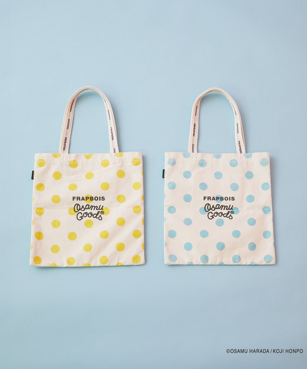 FRAPBOIS OSAMU GOODS ロゴトート イエロー