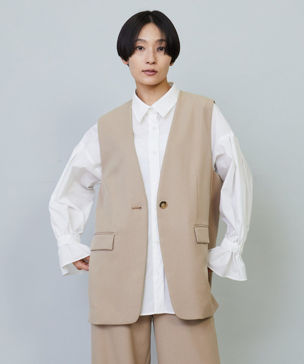 MOGA パウダーツイルストレッチジレ ベージュ
