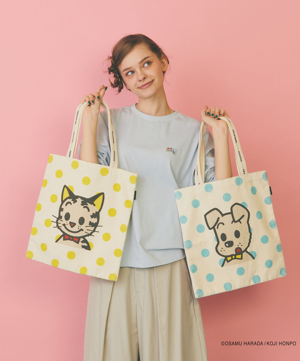 FRAPBOIS OSAMU GOODS ロゴトート イエロー