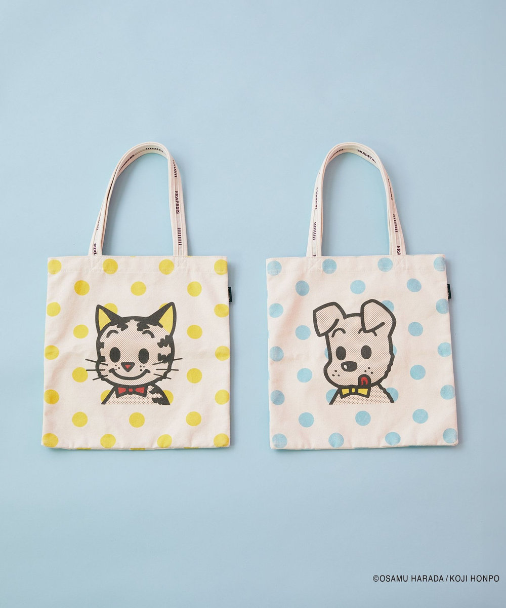 FRAPBOIS OSAMU GOODS ロゴトート イエロー