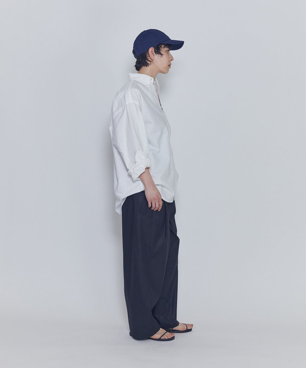 1er Arrondissement ＜POLO RALPH LAUREN（ポロ ラルフ ローレン）＞ビッグフィットボタンダウンシャツ ホワイト