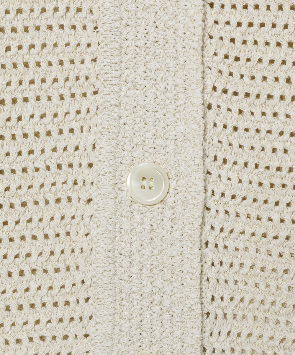DÉPAREILLÉ MIX POLO CARDIGAN / ミックスポロカーディガン ベージュ