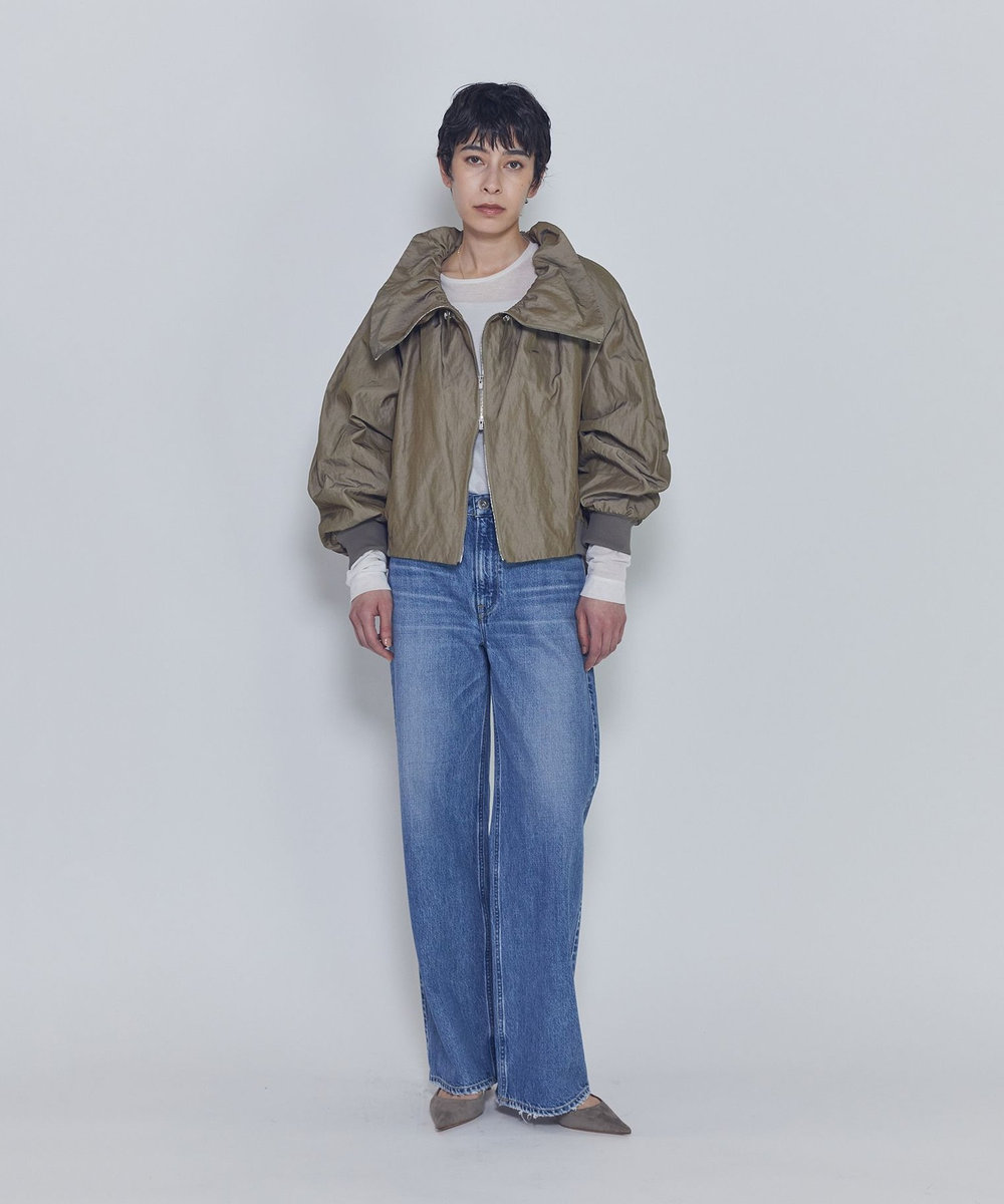 1er Arrondissement Gruppocinqueメモリーツイルブルゾン カーキ