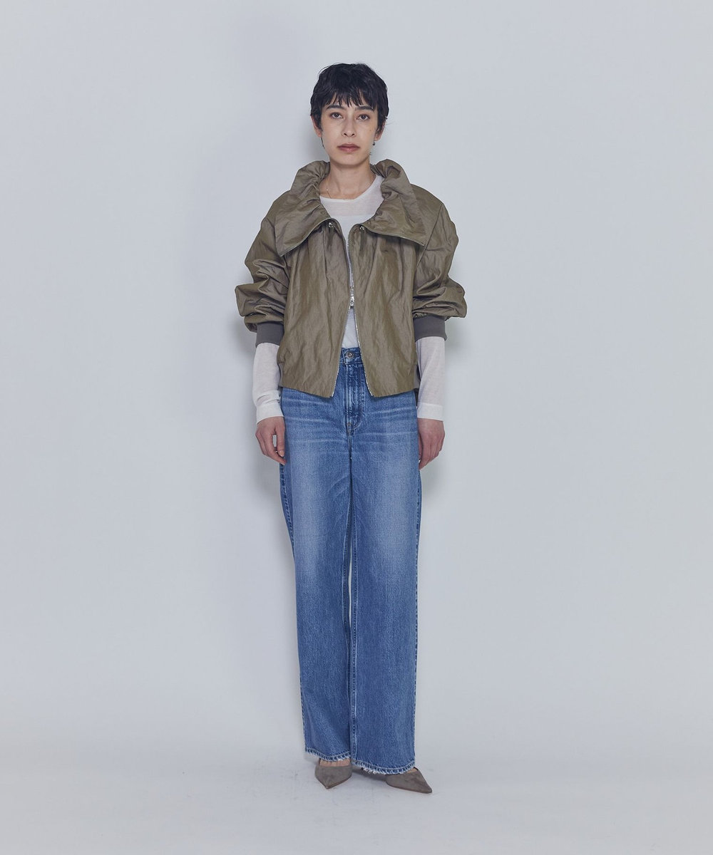 1er Arrondissement Gruppocinqueメモリーツイルブルゾン カーキ