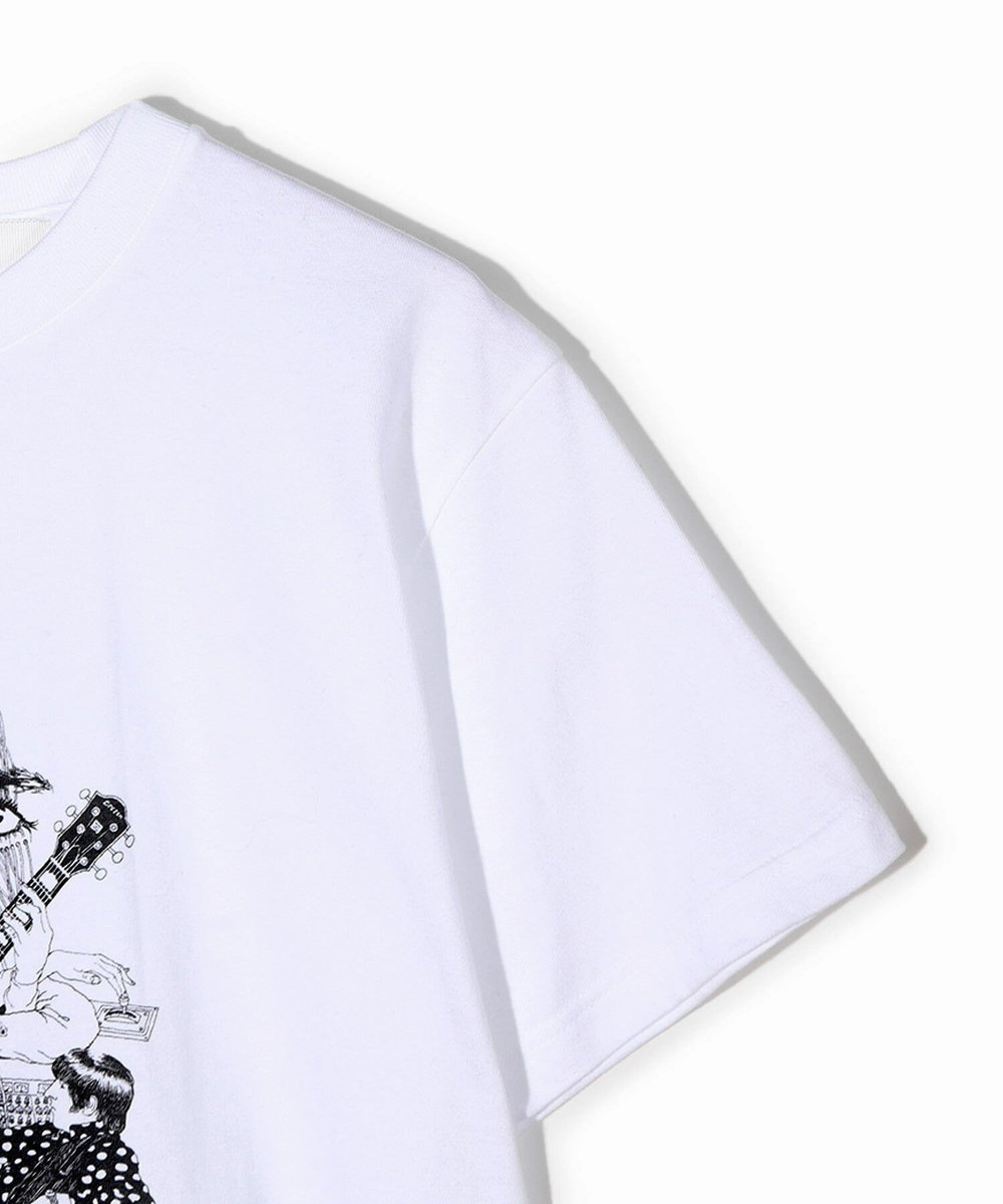 MEN'S BIGI 【THE CULTURE CODE x Klaus Voormann x MEN'S BIGI 】 別注プリントTシャツ＜Abbey Road＞ ホワイト